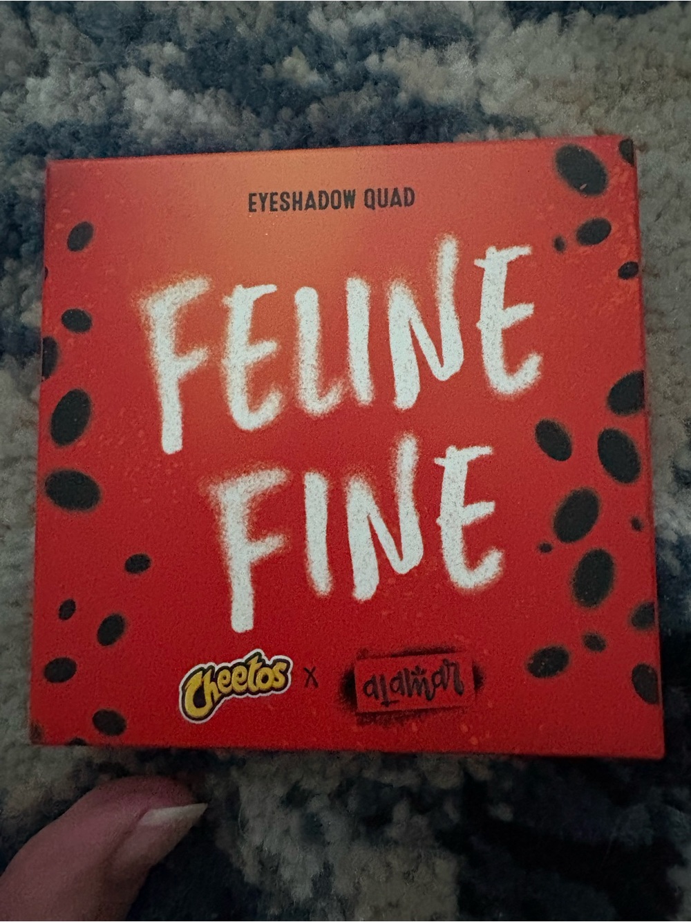 Feline Fine Eyeshadow Quad — Red